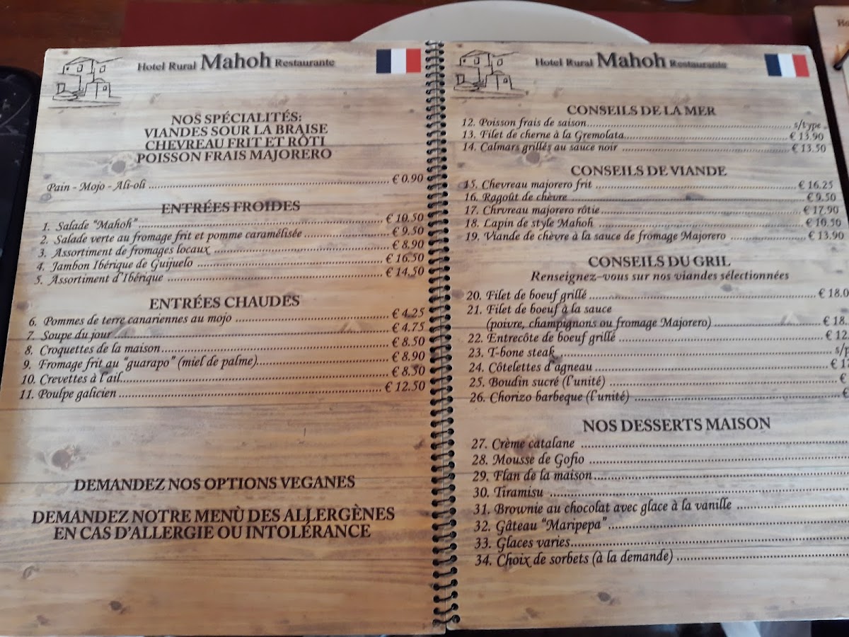 Menu Restaurante Mahoh-2